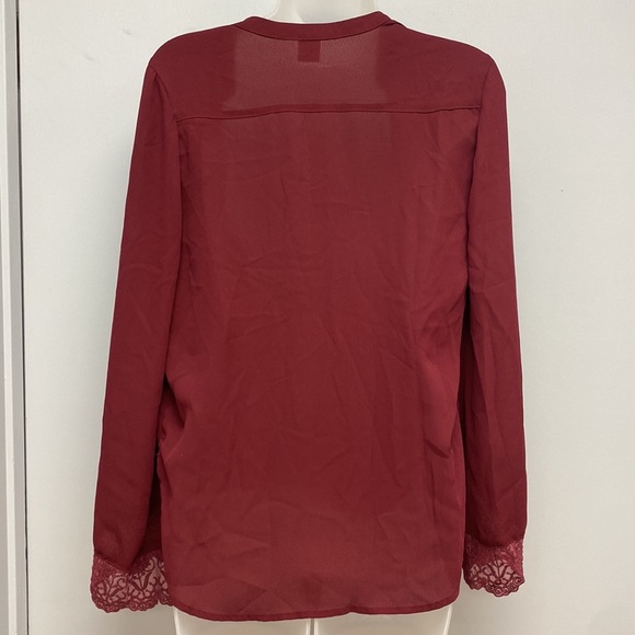 Jealous Tomato Lace Trimmed Blouse - Picture 6 of 8